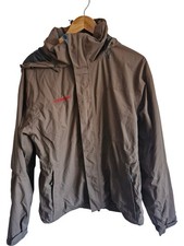 Mammut Waterproof Jacket M Brown 40 chest Drytech Windproof Hiking Outdoor