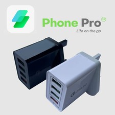 USB Charger QC 3.0 Fast Charge Multi Port Wall Charger UK Plug For Apple iPhone