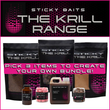 STICKY BAITS 'THE KRILL'  BUNDLE DEALS - PICK 3 ITEMS! | NEW - CARP FISHING BAIT
