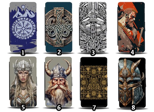 Vikings flip wallet case - vikings,