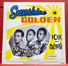The Gaylads Sunshine Is Golden/Mighty Killer Album Art PICTURE / PRINT 12" x 12"