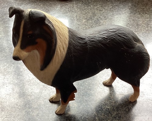 Vintage 1984 resin collie - vintage, dog