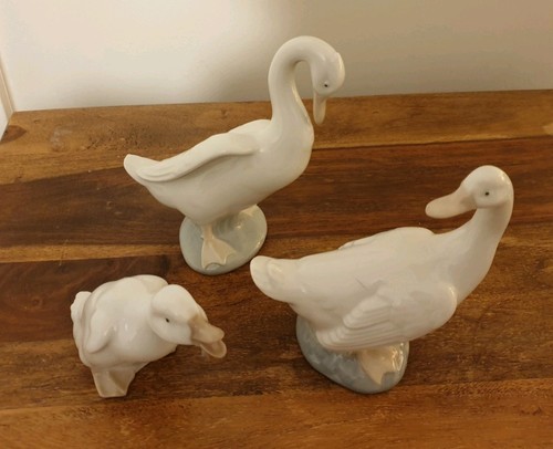 Lladro nao goose - lladro, figurines