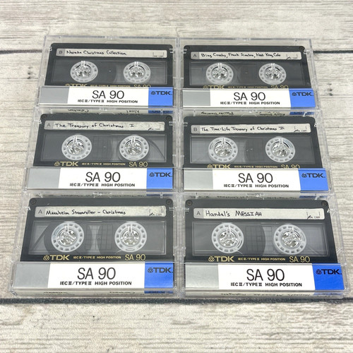 Lot vintage tdk sa 90 - lot, of