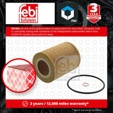 Oil Filter fits BMW 328 E36, E46 2.8 95 to 00 11421427908 11427509430 Febi New