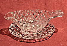 Vintage Diamond Cut Crystal