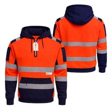 Hi Vis Quarter Zip Hoodie