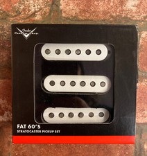 Fender Custom Shop Fat '60s Stratocaster Pickups, Set of 3 for USA Strat, White