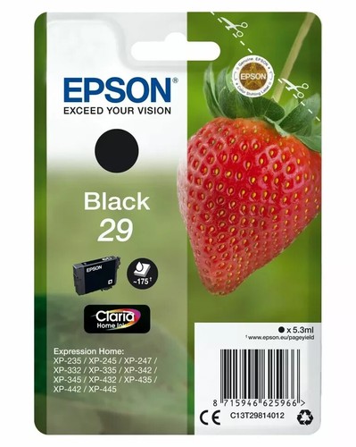 Genuine epson black - 29, printer