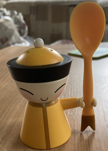 Alessi chin yellow egg - egg, cup