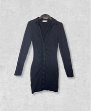 Textured Long Sleeve Collared