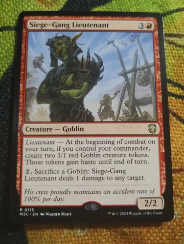 Siege gang lieutenant - siege-gang, mh3