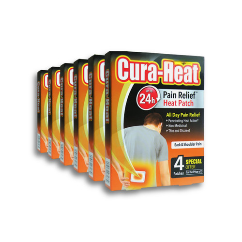 Cura heat pads - 6x, back