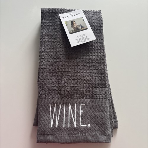 Rae dunn grey tea towels - grey,