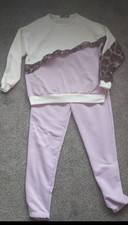 Boohoo Lilac white & Leopard