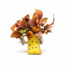 Cute Yellow Rain Boot Flower