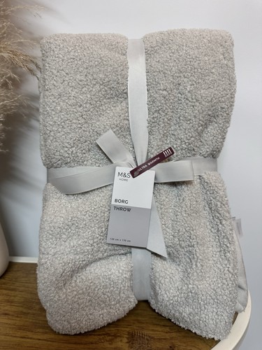 Borg throw 130x170 ultra - m&s,