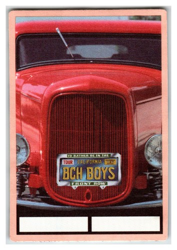 Vintage beach boys front row - front,
