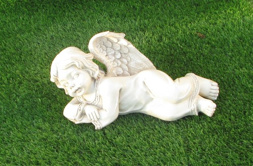 Memorial cherub angel - memorial, ornament