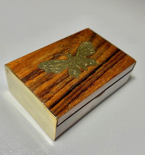 Vintage wood and brass - vintage,