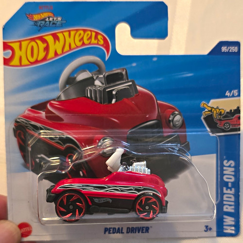 Hot wheels pedal driver - hot,