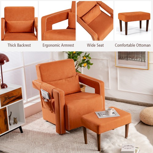 Modern accent sofa chair - chair, with