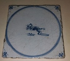 Antique 17th c. Delft Dutch
