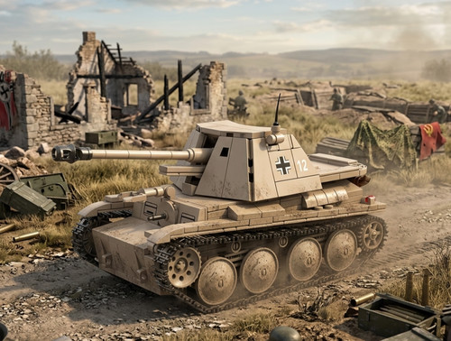 Ww2 marder tank military - 3,