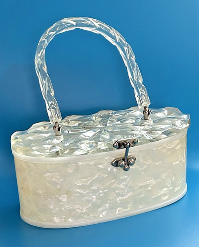 Vintage 1950s lucite - vintage, purse