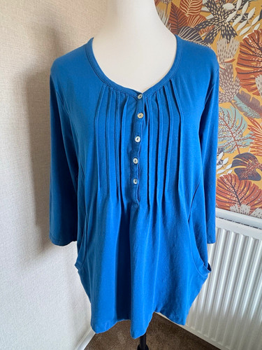Cotton traders women blue - traders,