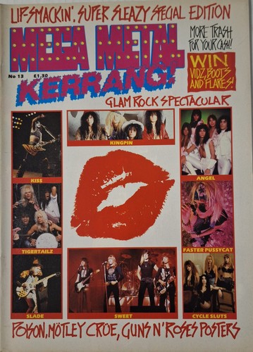 Mega metal kerrang - mega, (1989)