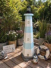 RED/BLUE/GREEN LIGHTHOUSE WITH