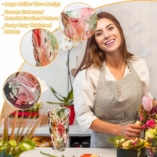Glass Vase for Flowers, 24Cm