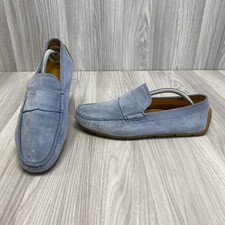Gucci Powder Blue Suede Slip