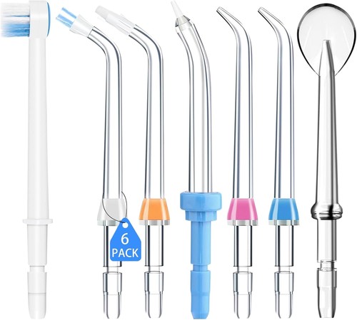 7pcs water flosser heads for - water,
