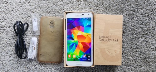 Boxed used white samsung - used,