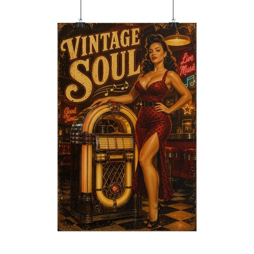Vintage soul retro diner - vintage,