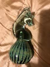 Mdina glass (Malta) seahorse