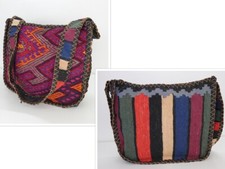 Bohemian Bag Cross Body Tapestry Carpet Hippie  Ethnic Festival Gypsy Vintage