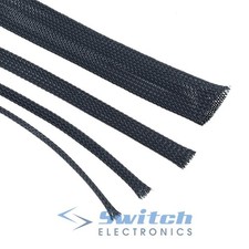 Black Expandable Braided Cable