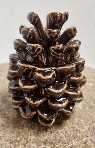 Slatkin pinecone ceramic - co,