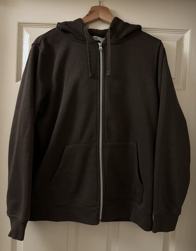 Primark brown zip hoodie - brown,