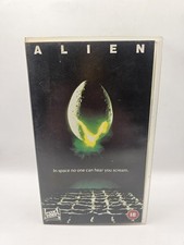 Alien VHS - PAL UK Video Tape
