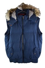 FAT FACE Blue Down Padded