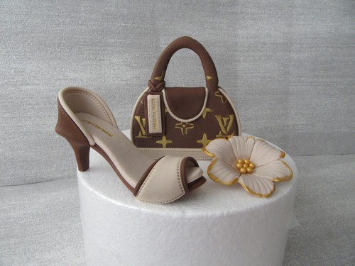 Edible shoe handbag flower - shoe,,