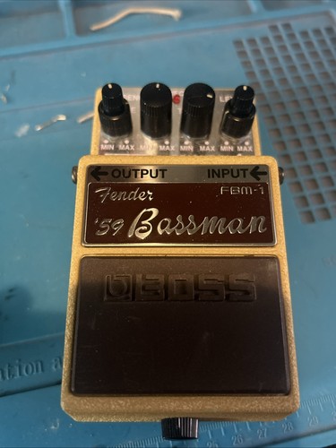 Boss fbm fender 59 bassman - boss, fbm-1