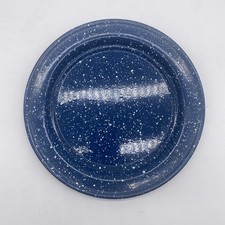 Vintage Camping Blue Speckled