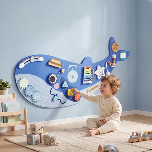 Aiyaplay whale activity wall - whale,