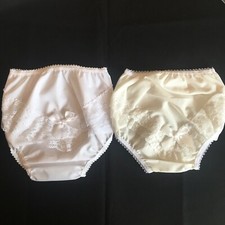 LITTLE BABY GIRLS LACE & BOW FRILLY KNICKERS/PANTS FOR CHRISTENING/WEDDING/PARTY