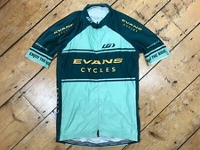Louis Garneau Evans Cycles Cycle Shirt Cycling Jersey Light Race  Size Medium (2